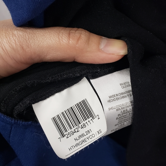 ⛔BCBGMaxazria Colorblock Jersey Mock Dress XS - Picture 5 of 8